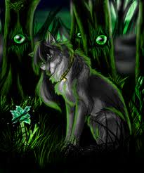  Green wolf