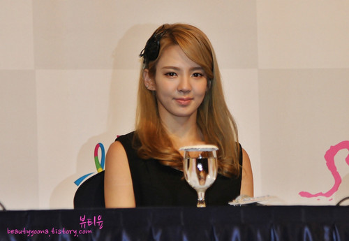  HyoYeon attended the 2011-2012 Visit Korea taon