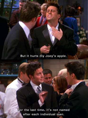 Joey, Chandler 