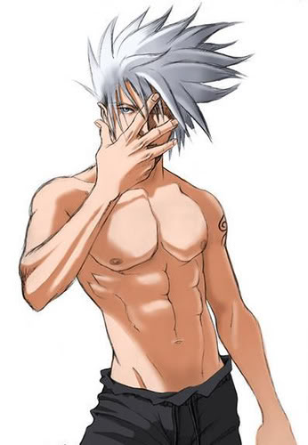  Kakashi Hatake shirtless