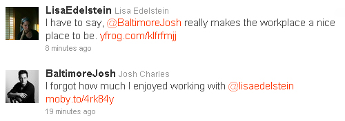  Lisa and Josh's Tweets