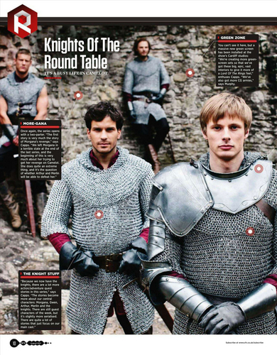  Merlin S4 Interview - contains spoilers