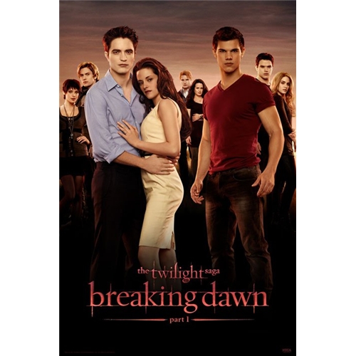  New Full Length Breaking Dawn Poster is Now In!