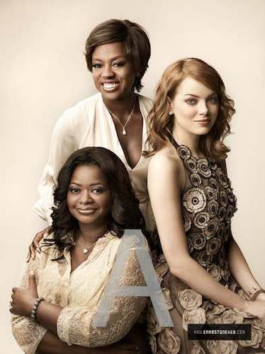  New các bức ảnh of Emma and the cast of 'The Help' from the photoshoot for EW.