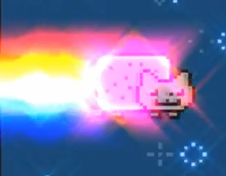 Nuclear power Nyan cat!
