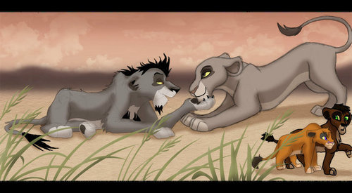 Nuka and a sư tử cái, lioness