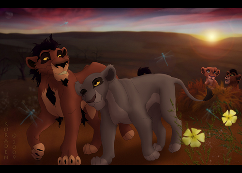  Nuka and a sư tử cái, lioness