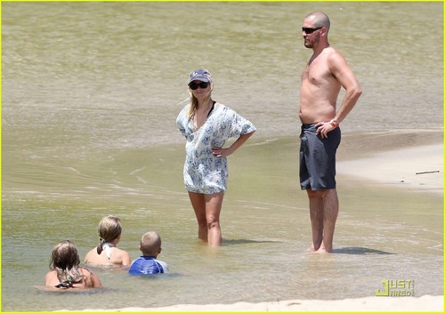  Reese Witherspoon & Jim Toth: Hawaiian plage Vacation!