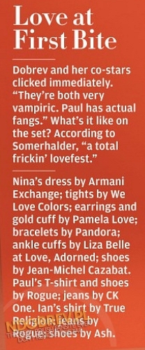  TVD in Rolling Stone,2011 Scans