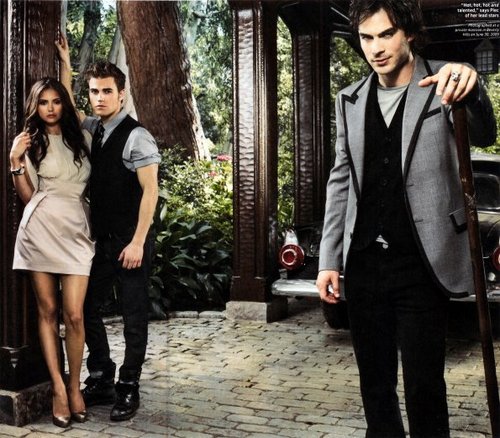  Vampire Diaries - 2009 TVGuide foto Outtakes