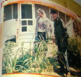 William S. Burroughs with Kurt Cobain