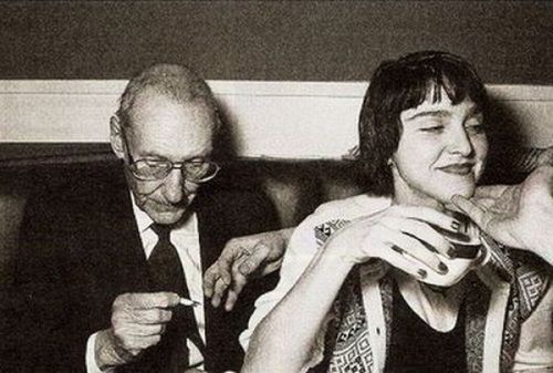 William S. Burroughs & Madonna