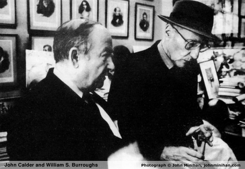 John Calder with William S. Burroughs 