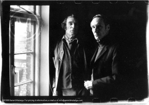 Brion Gyson with William S. Burroughs