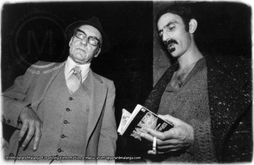  William S. Burroughs with Frank Zappa