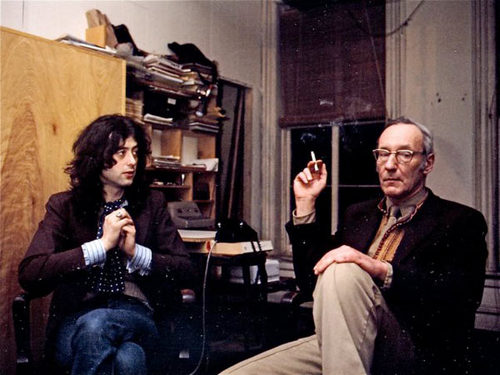  Jimmy Page with William S. Burroughs