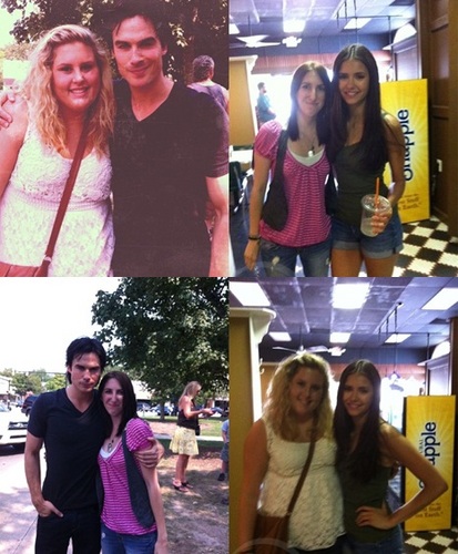 nian with fans