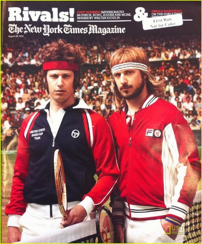  Andy Samberg: McEnroe & Borg for 'NYT' Magazine!