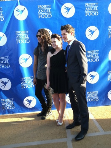  Damian, Lindsay, and Samuel at Project Angel Food Event