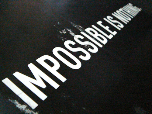  Impossible is nothing