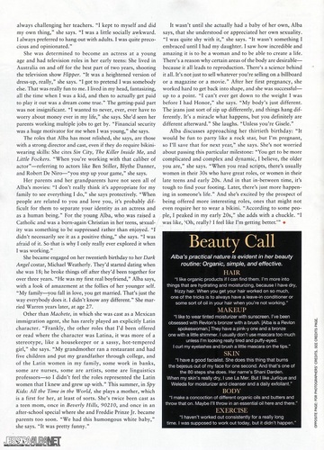  Jessica - Magazine Scans - Allure US - August 2011