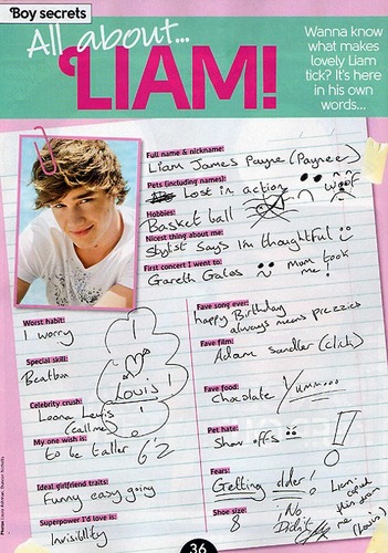  Liam On 最佳, 返回页首 Of The Pops!