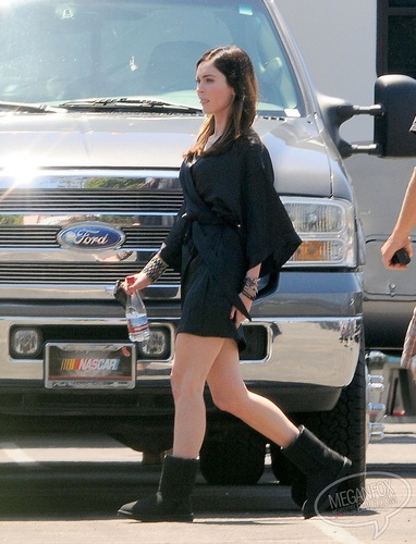  Megan - Heads to a location of This is Forty in Los Angeles, CA - August 22, 2011
