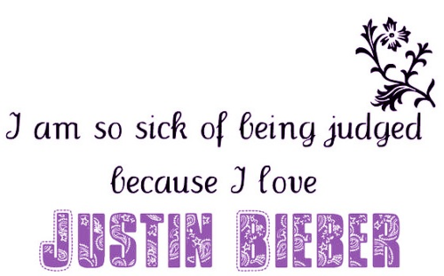 My inspiration, My life, My Justin Bieber ♥