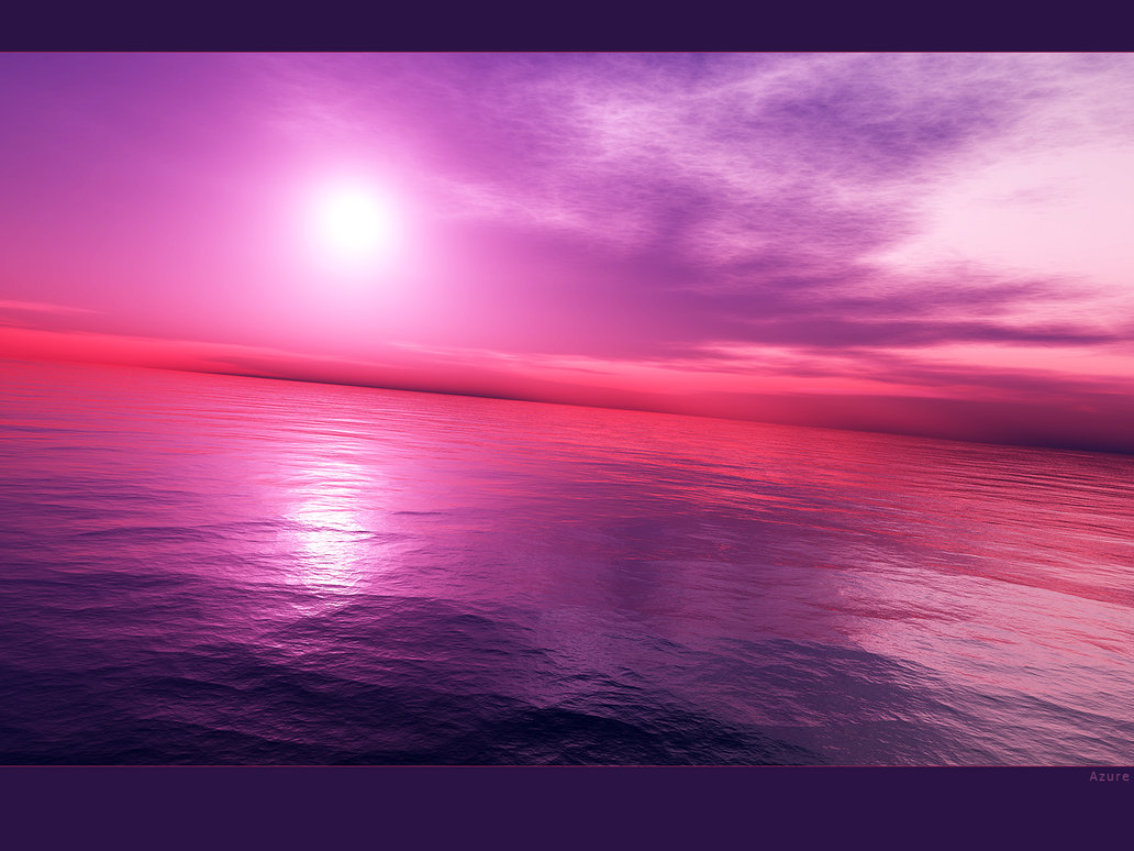 Purple peace beach