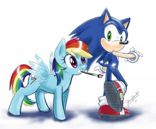  Sonic and Pony?