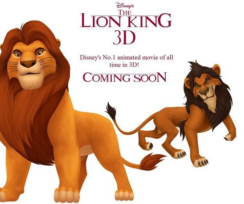 The lion king in 3D