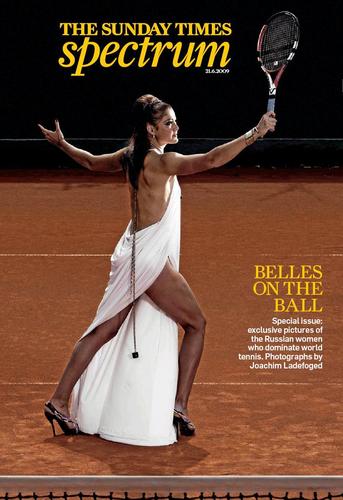  Dinara Safina is a tennis Belle