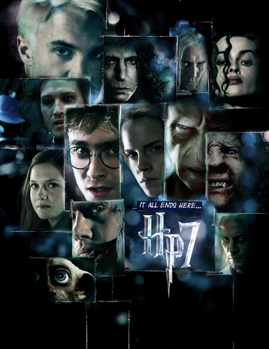  'HP7' poster - 'LOST' style