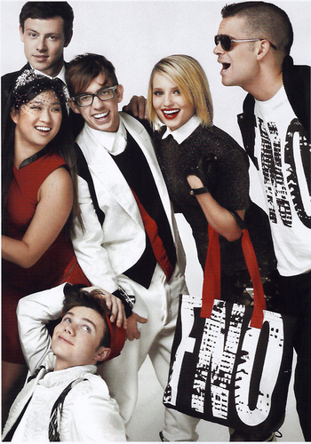  Cory, Chris and the Хор cast:)