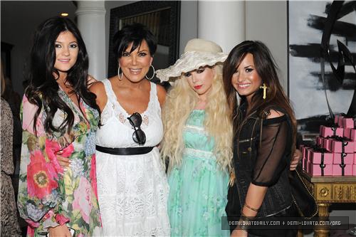  Demi - Kim Kardashian's Bridal douche - August 2011