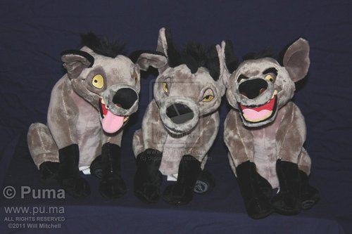  Hyenas plush