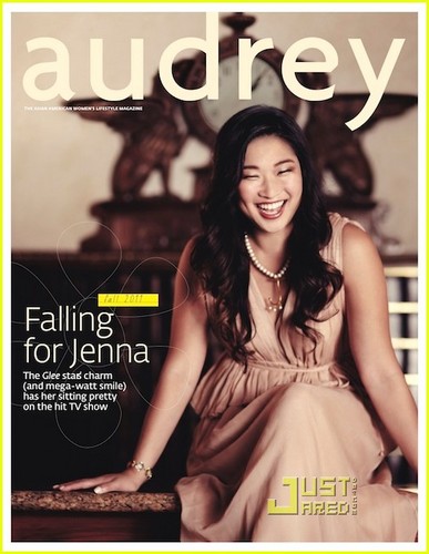  Jenna Ushkowitz Covers 'Audrey' Fall 2011