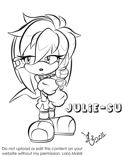  Julie-su LineArt