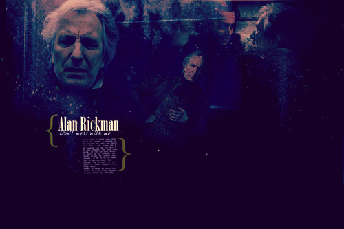  Just Alan Rickman