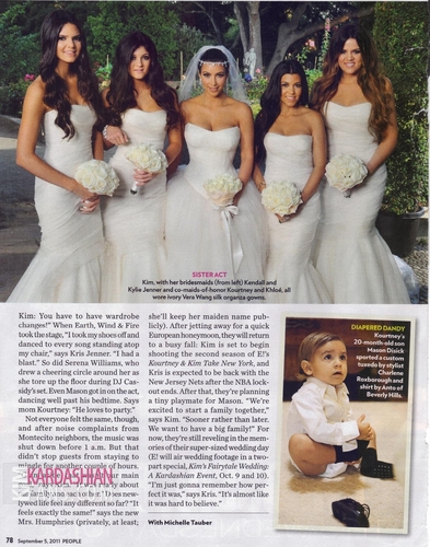  Kim Kardashian PEOPLE Magazine Wedding Edition [HQ Scans]