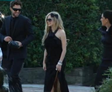  New Pictures of Avril Lavigne and Brody Jenner at Kim Kardasian's Wedding