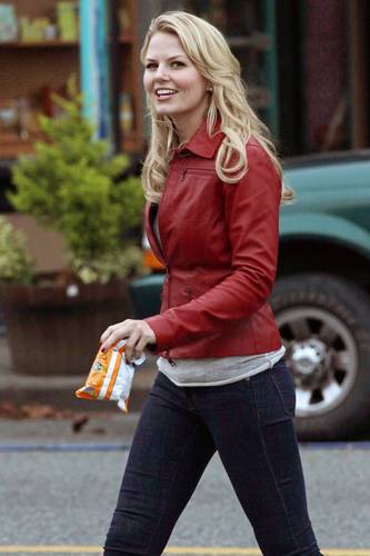  On set of 'Once Upon A Time' [August 11, 2011]