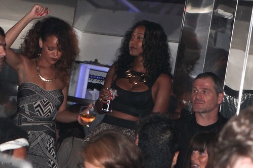 Rihanna - At VIP Room in St Tropez - August 22, 2011