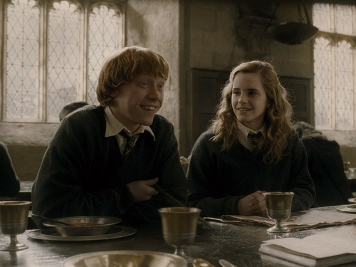  Ron and Hermione wolpeyper