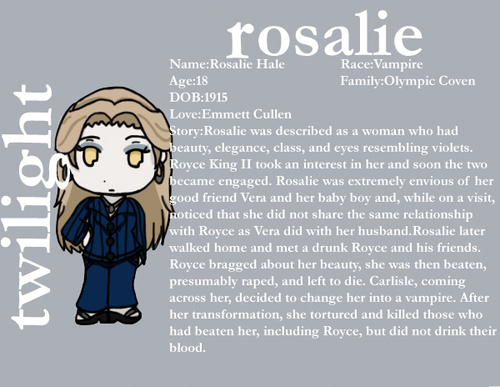  Rosalie Fanart
