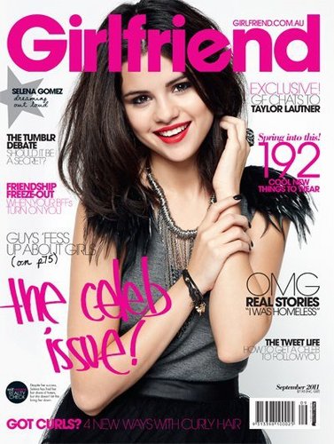  Selena - Scans - Girlfriend Magazine 2011