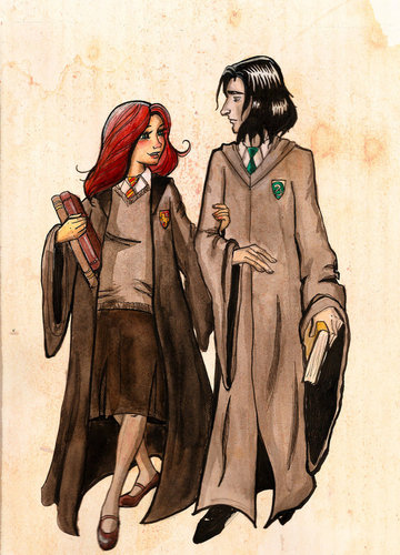  Snape and Lily.