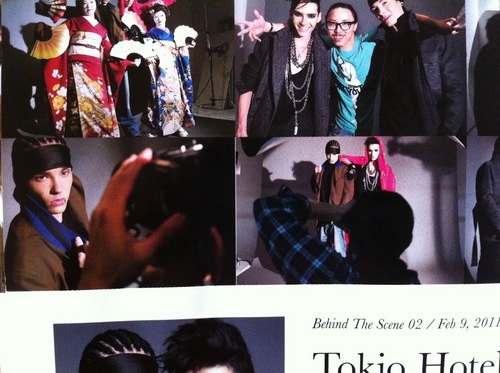  Tokio Hotel backstage: WWD photoshoot