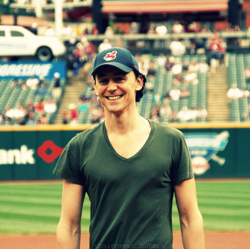  Tom at the Cleveland Indians Game