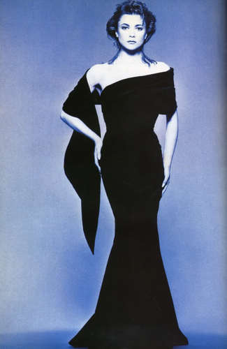  emma samms Vogue UK, August 1988.